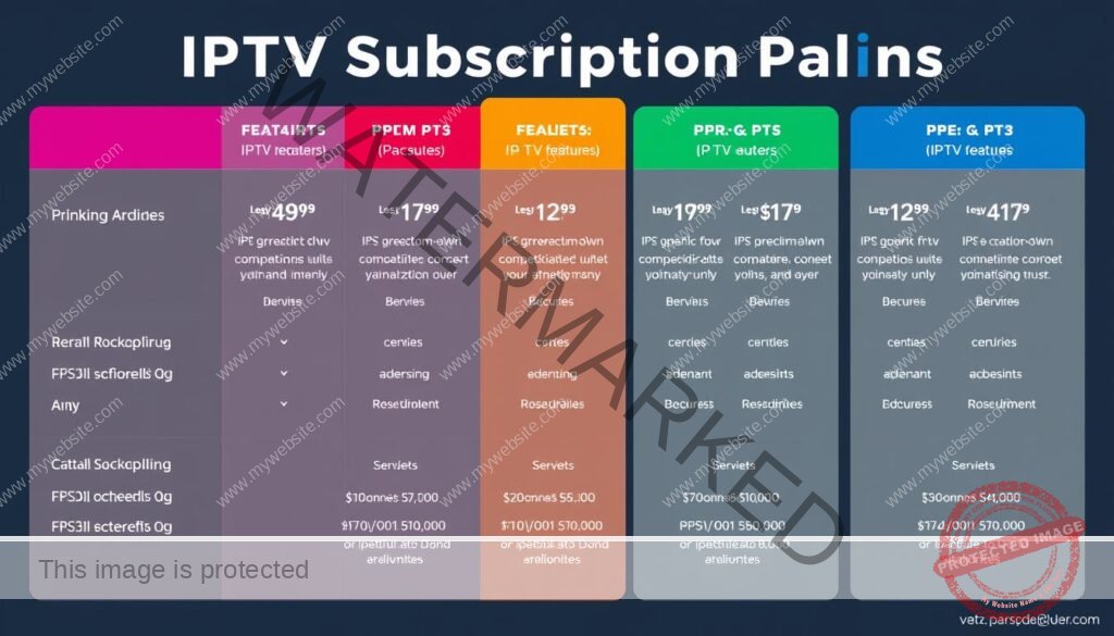 Image of Strong IPTV subscription plans