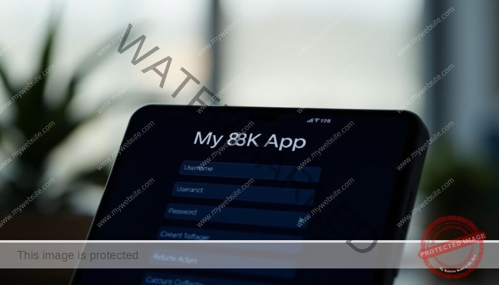 My 8K App Account Setup