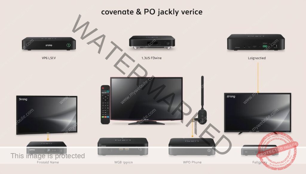 Strong 4K IPTV compatible devices