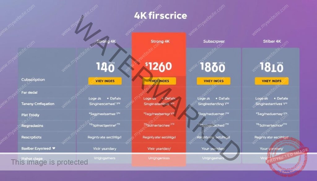 Strong 4K subscription plans