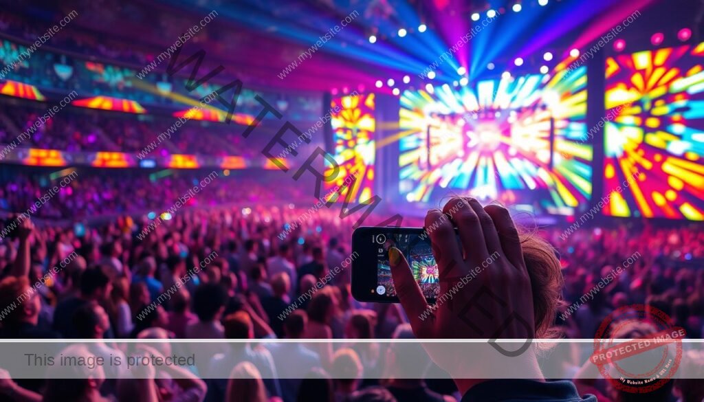 concert streaming experience
